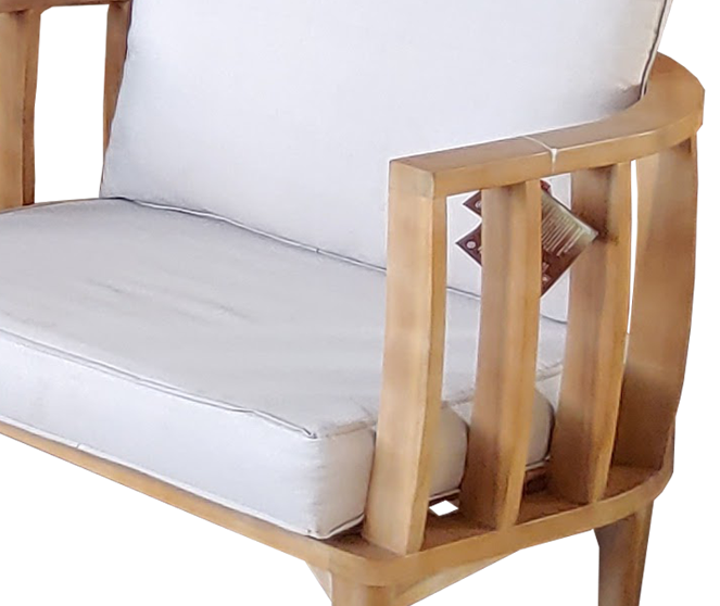 FIWA0000020604800005B101001100-2.png Mataro Loungeset - 4 stuks - Hout Acacia Licht Teak Look - Afbeelding 3