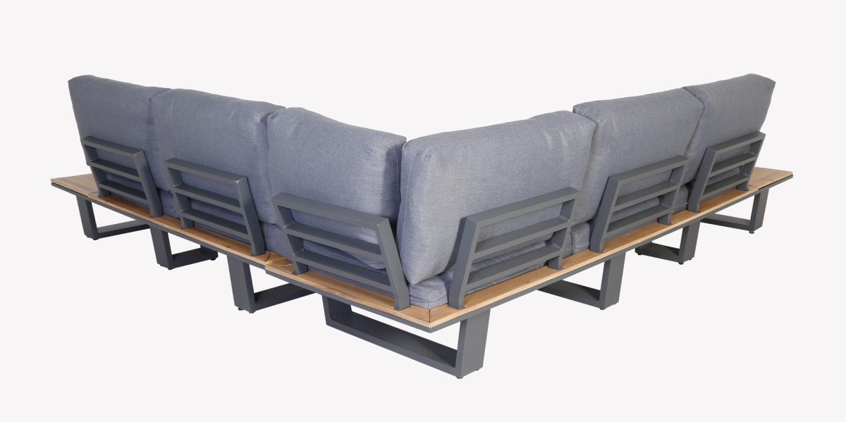 Lota Lounge Hoekset - 3 stuks - Antraciet - Afbeelding 3