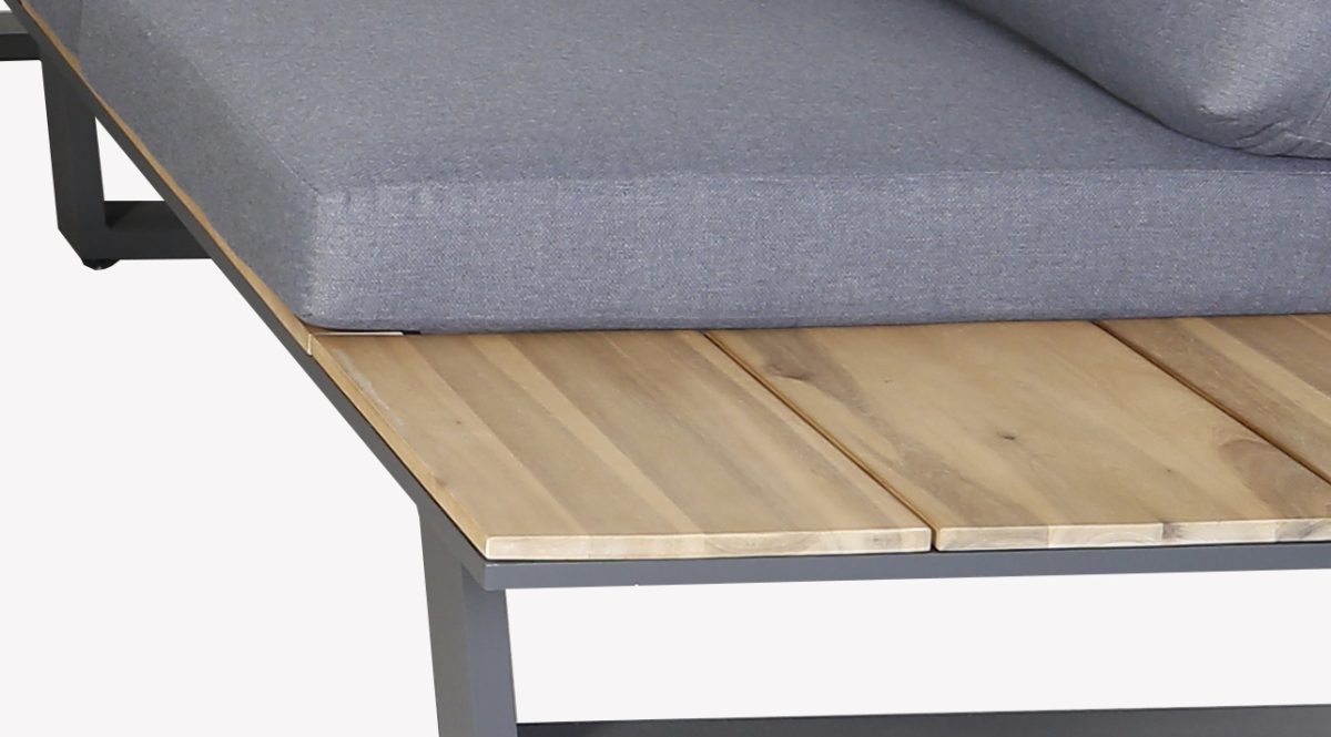 Lota Lounge Hoekset - 3 stuks - Antraciet - Afbeelding 5