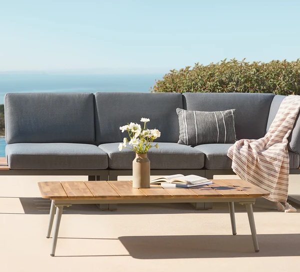 Albufeira Modulaire Lounge Hoekset - Alu Antraciet