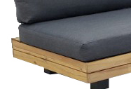 FKX10000123300G02875B131000100-1.jpg Los Angeles Lounge Hoekset - Metaal Staal Poeder gecoat Antraciet - Afbeelding 2