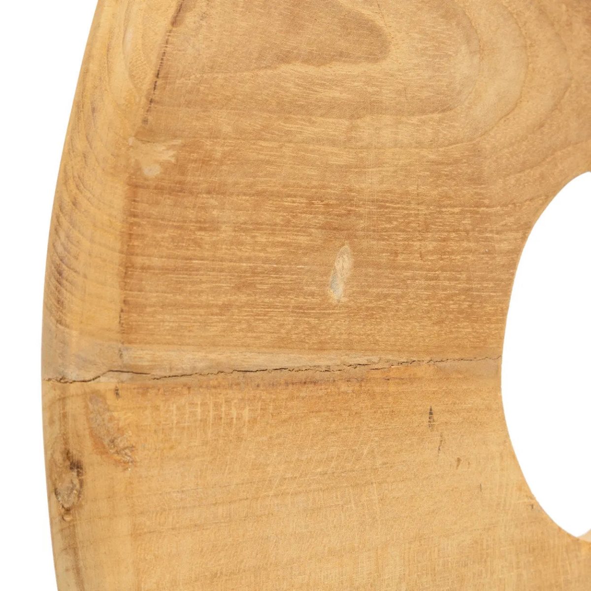 De Teak Schijf op Standaard - L - Afbeelding 8