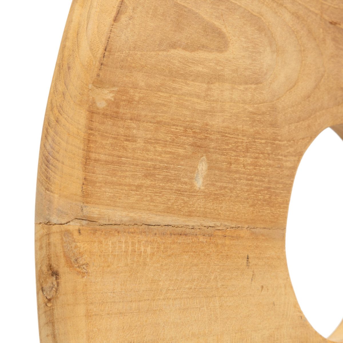 De Teak Schijf op Standaard - M - Afbeelding 7