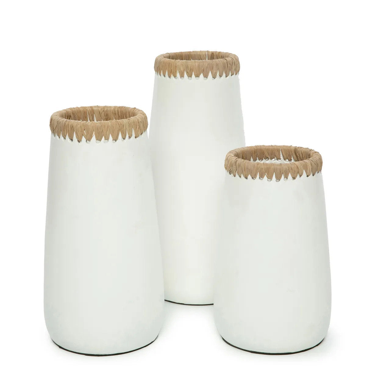 JABR039WN-L-5.jpg De Sluwe Vaas - Wit Natuurlijk - L - Afbeelding 6