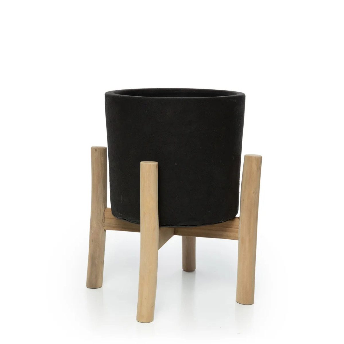 De Houtskool Laag - Zwart Natuurlijk - S - Afbeelding 1