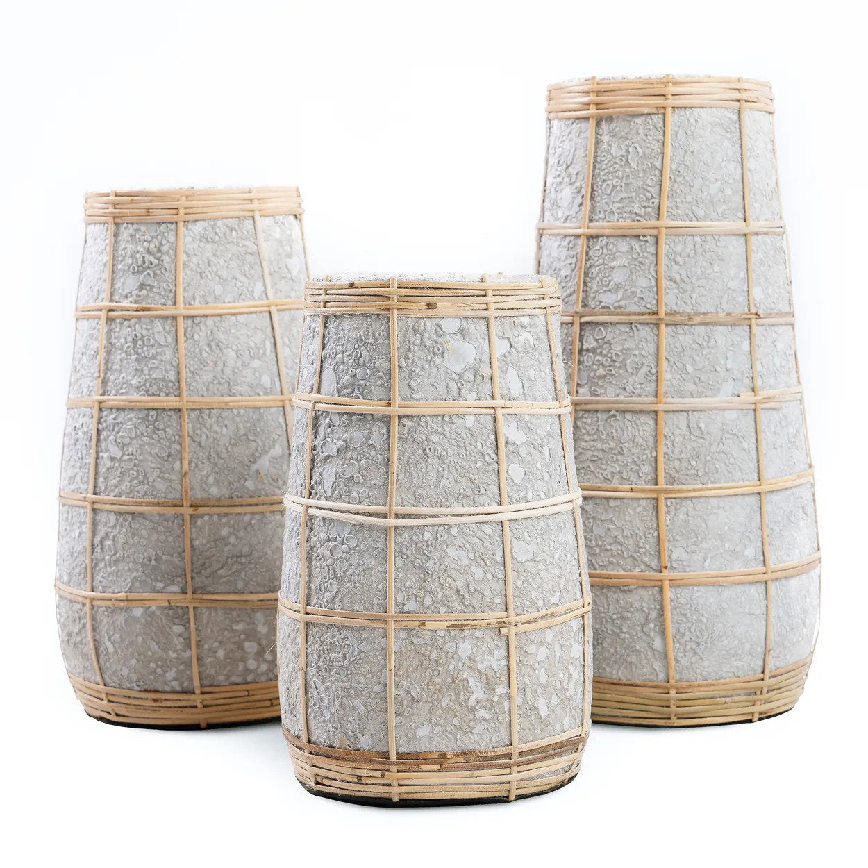 JABR086ConN-M-5.jpg De schattige vaas - Beton Natuurlijk - M - Afbeelding 6