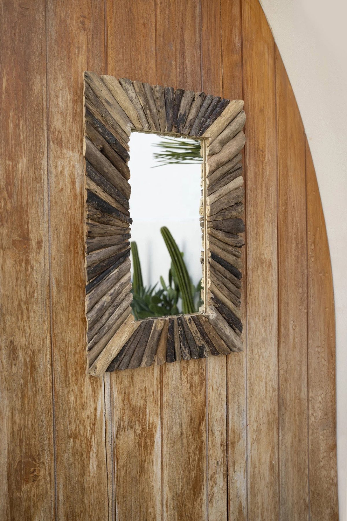 De Driftwood Ingelijste Spiegel - Natuurlijk - M - Afbeelding 4