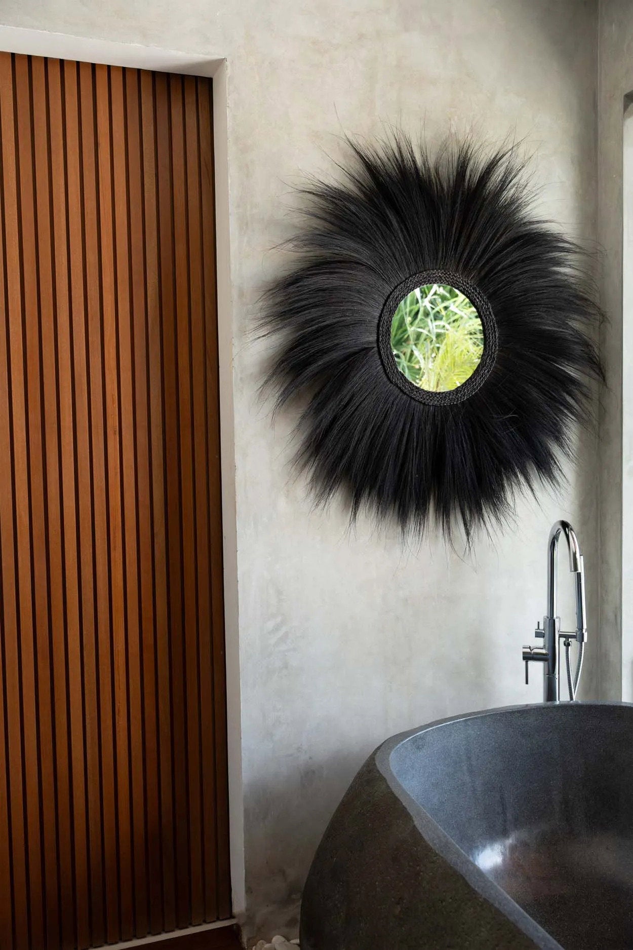 JAPA003B-M-70-1.jpg Le miroir Simba - Noir - M - Afbeelding 2
