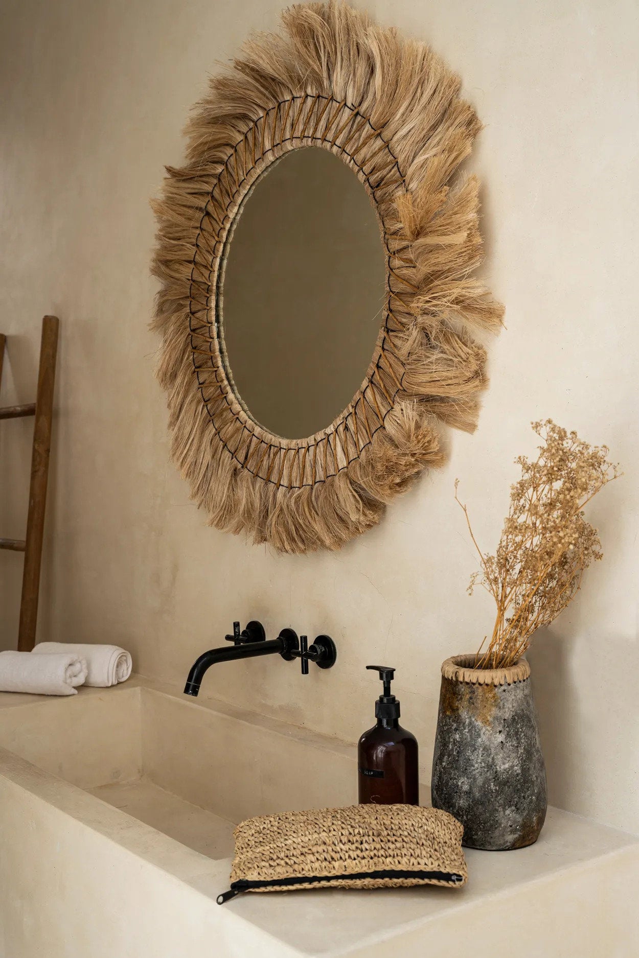 JAPA019N-L-90-1.jpg Le miroir joli blond - Naturel - L - Afbeelding 2