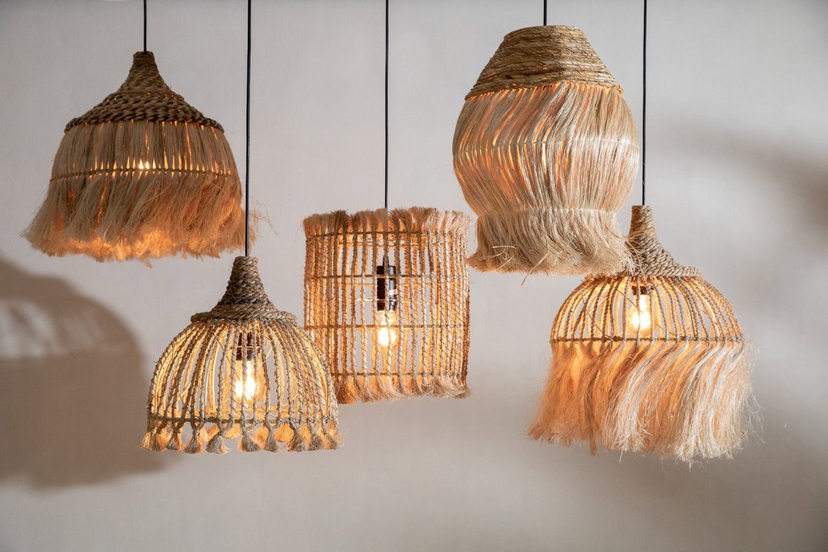 De Abaca Kwast Hanger - Natuurlijk - S - Afbeelding 3