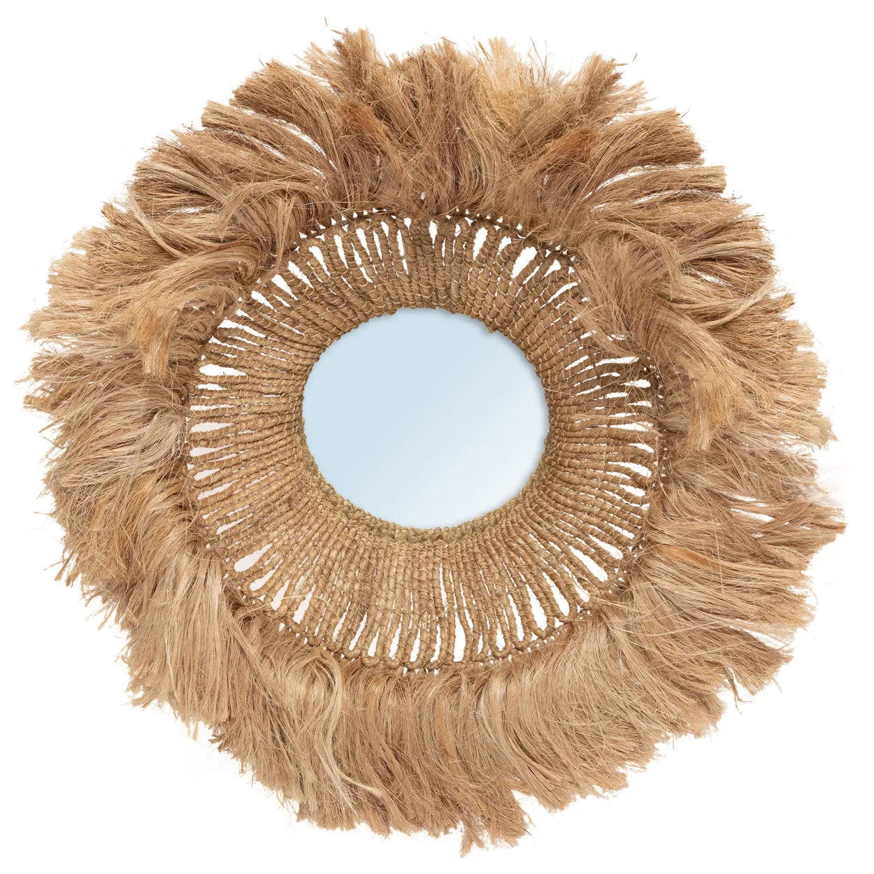 JAPA037N-0.jpg De Abaca Solomon Spiegel - Natuurlijk - Afbeelding 1