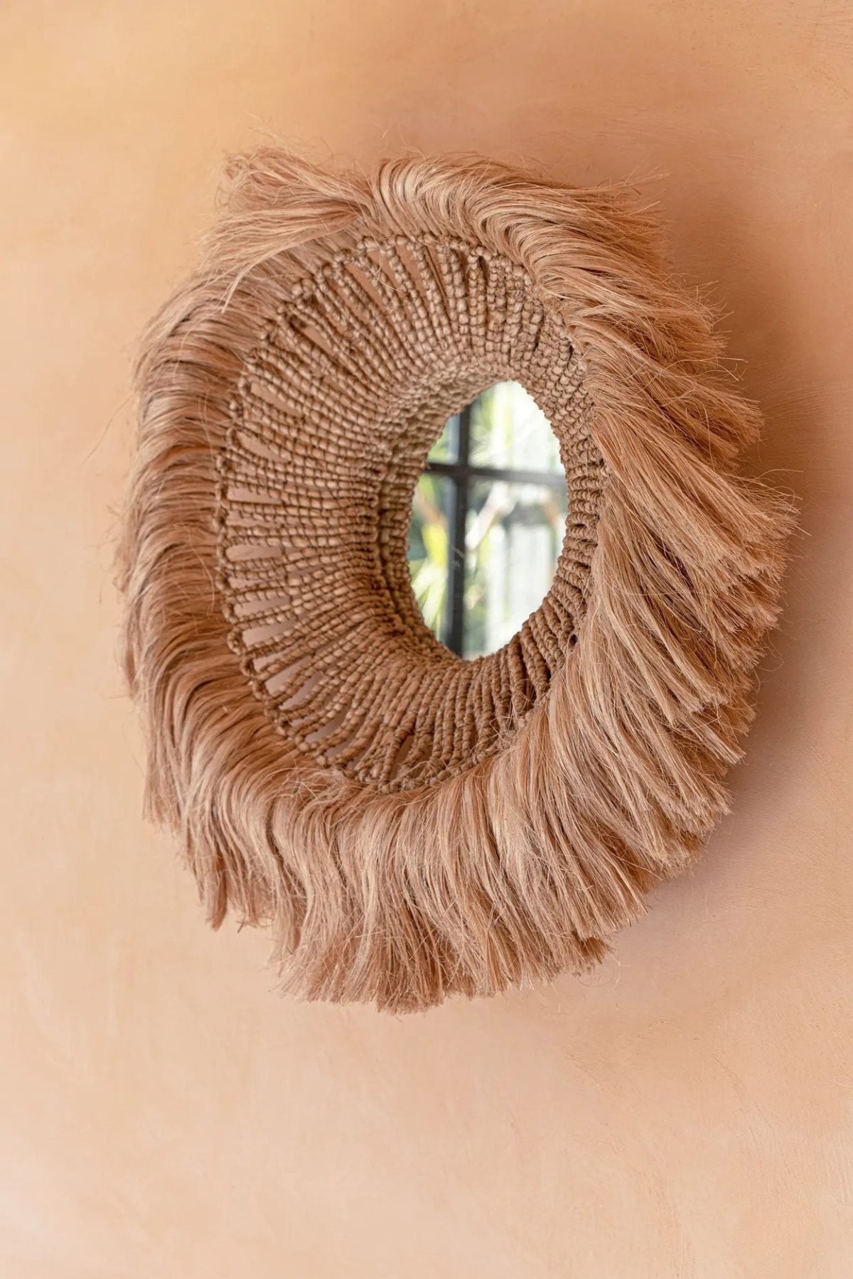 De Abaca Solomon Spiegel - Natuurlijk - Afbeelding 3