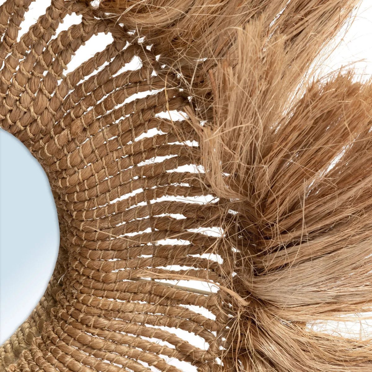 De Abaca Solomon Spiegel - Natuurlijk - Afbeelding 7