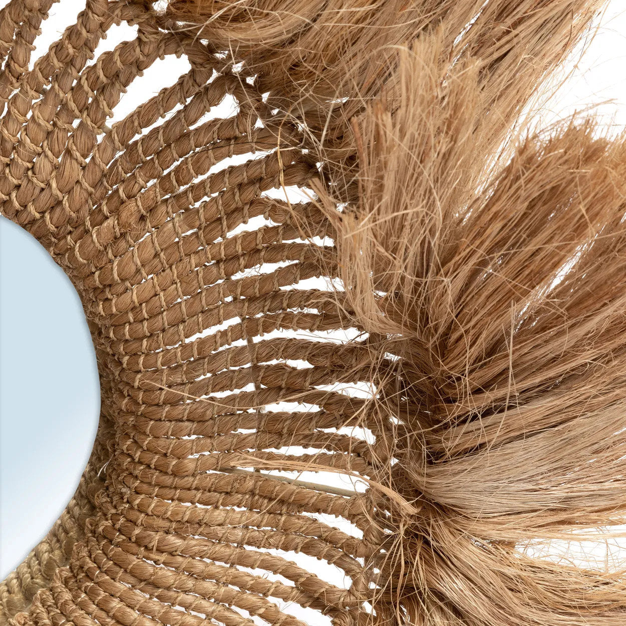 JAPA037N-6.jpg De Abaca Solomon Spiegel - Natuurlijk - Afbeelding 7