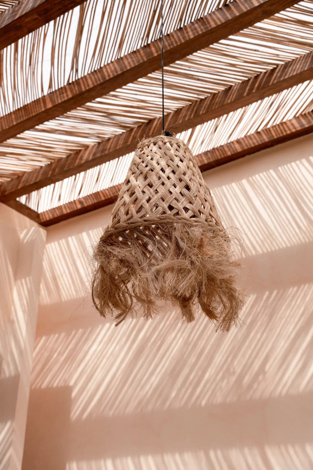 De Abaca Kwallen Hanger - Natuurlijk - M - Afbeelding 3