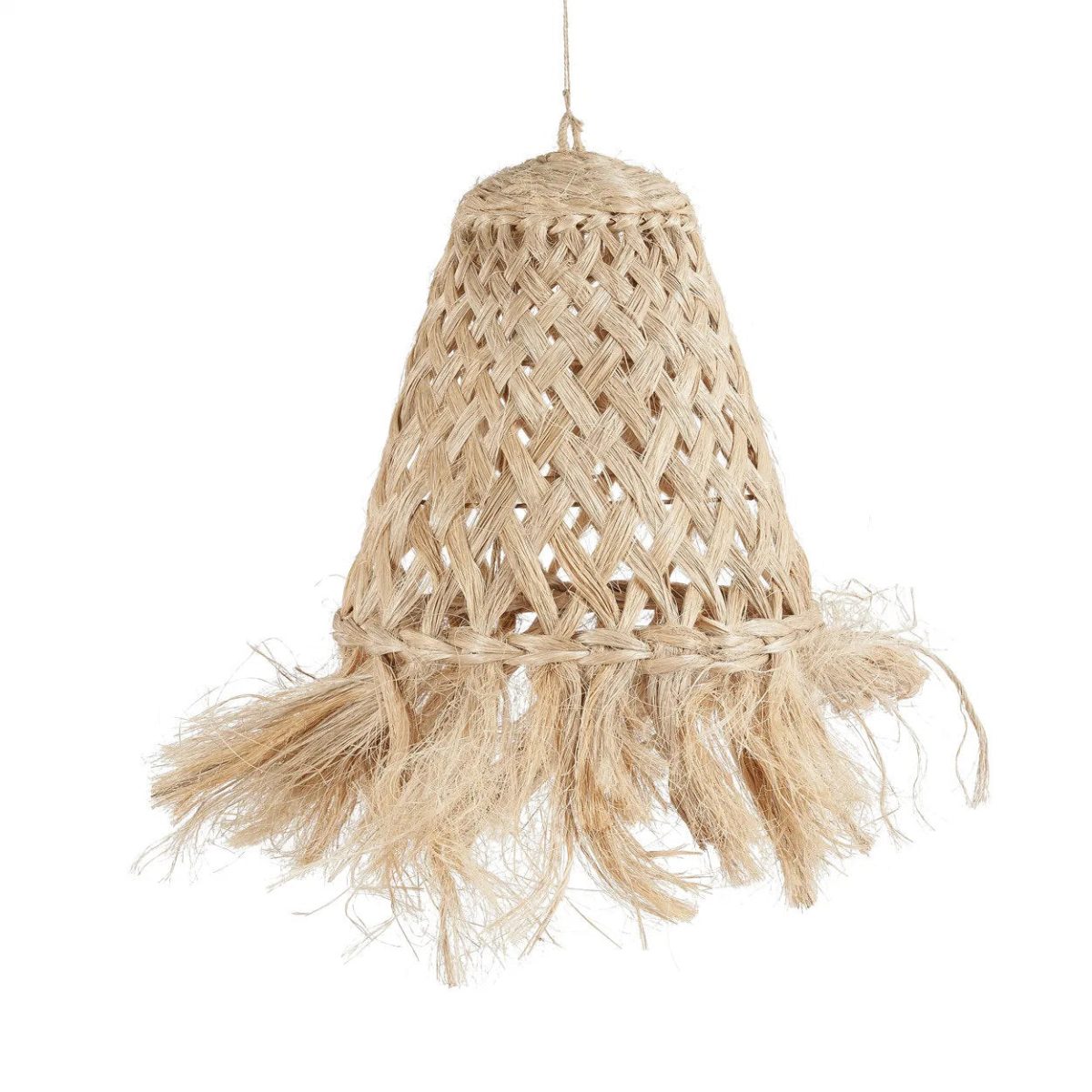 De Abaca Kwallen Hanger - Natuurlijk - S - Afbeelding 1