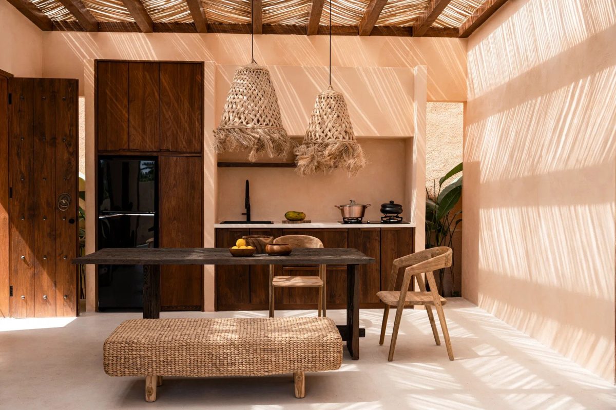 De Abaca Kwallen Hanger - Natuurlijk - S - Afbeelding 2