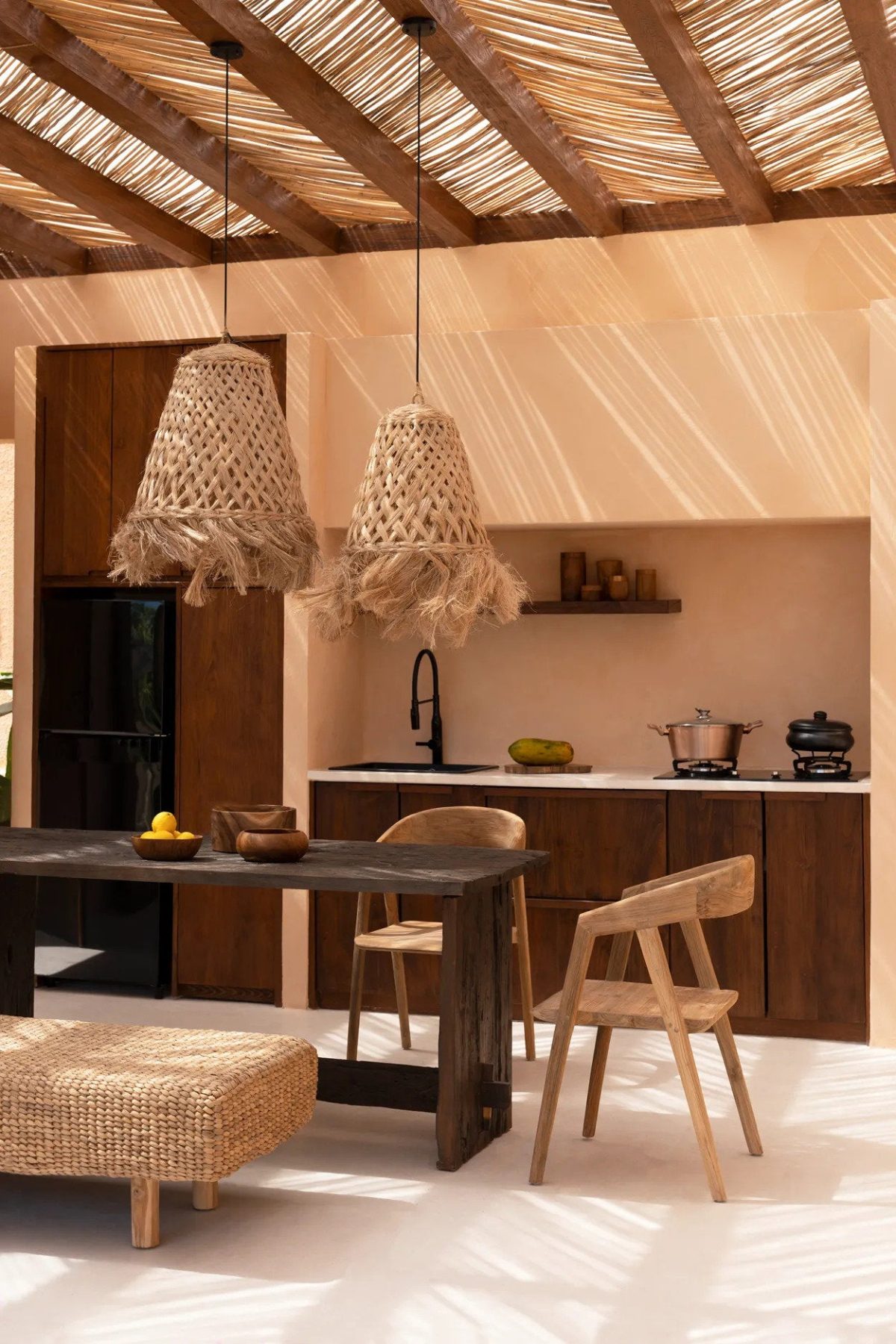 De Abaca Kwallen Hanger - Natuurlijk - S - Afbeelding 3