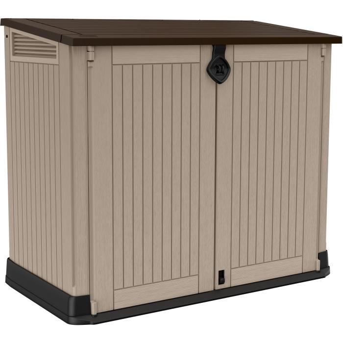KET7290112634252-0.jpg KETER - Tuinbox - Multifunctioneel - zonder wielen - 880L - Beige - Afbeelding 1
