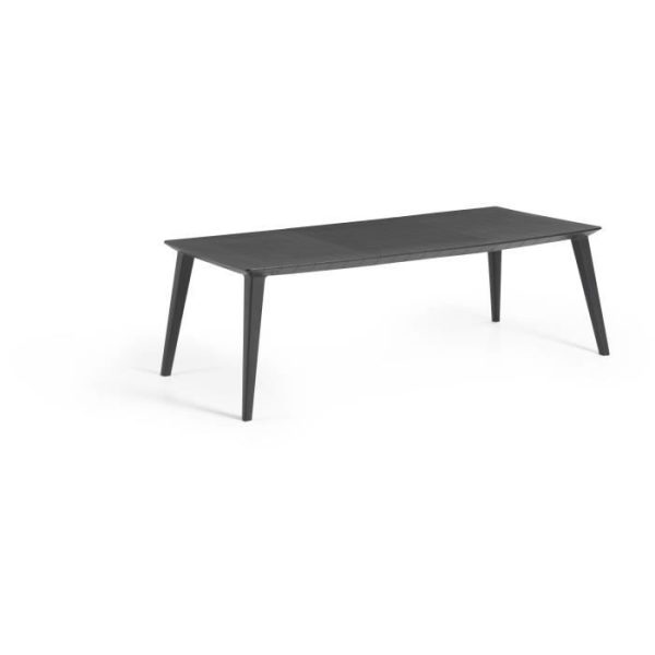 ALLIBERT GARDEN Lima tafel 240cm 6-10 personen met verlenging - grafiet