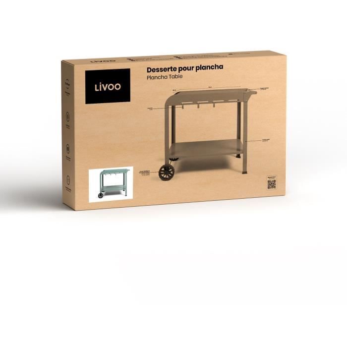 LIV1727218415047-4.jpg Plancha trolley - LIVOO - GS168V - Groen / Zwart - Afbeelding 5
