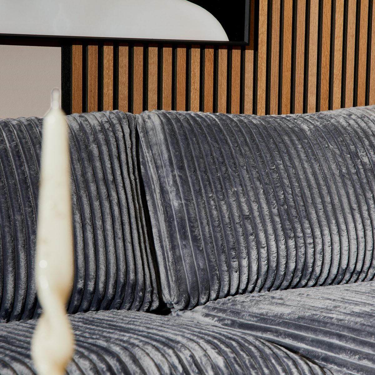 Hoekbank Teddy van MySofa | Antraciet | 5 jaar garantie | Divan Links + 2,5 zits - Afbeelding 2