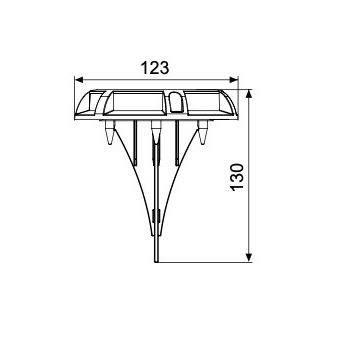 PCBG2227-2.jpg GALIX Solar grondspot - Afbeelding 3