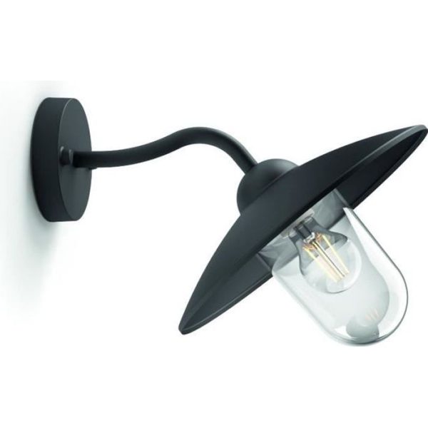 HAMMOCK-Wandlamp voor buiten Descendant Zwart L30cm Zwart Philips