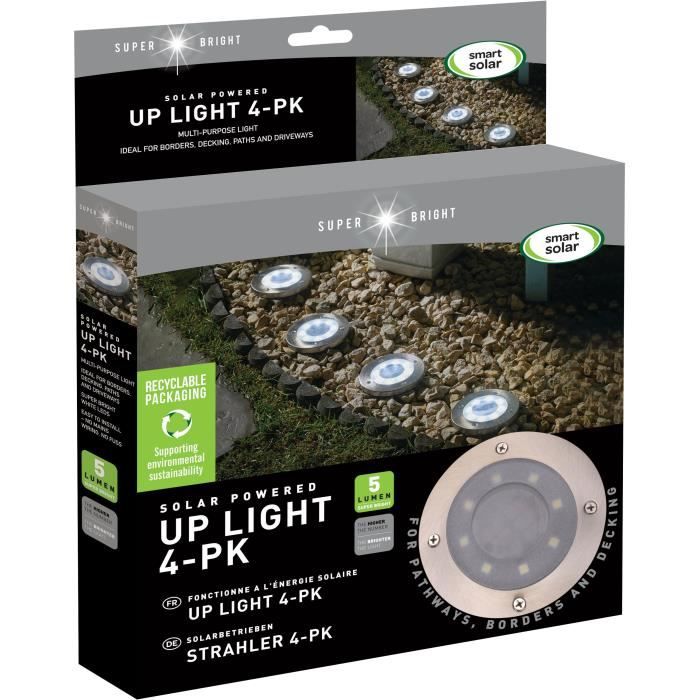 SMA5050642030366-4.jpg Upsmart Garden - Licht Solar Spot - 4 5 Lumen Pakket - Afbeelding 5