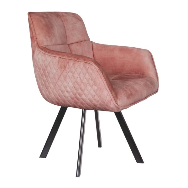 Stoel Peter Macau Koraal / Roze