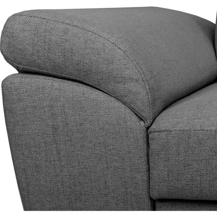 STANA134750-2.jpg Hoekbank ombouw - 4 personen - STAN - Antraciet stof - 3 hoofdsteunen - Omkeerbaar - 243 x 92 x 184 cm - Afbeelding 3