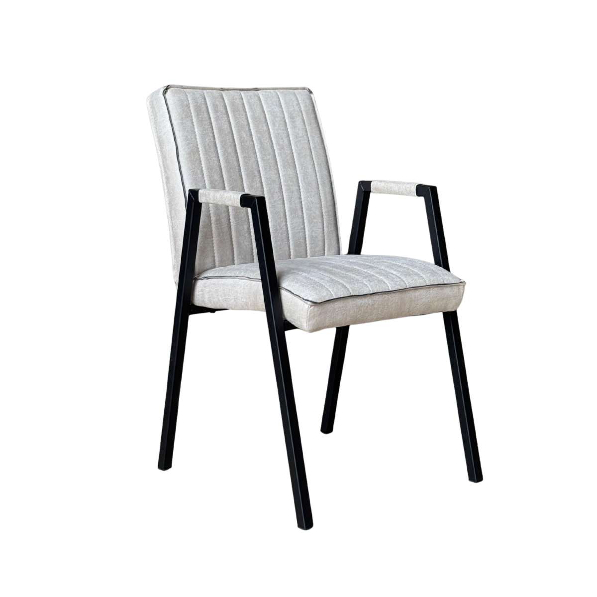 Eetkamerstoel Tivoli Bull | Beige | Met armleuning - Afbeelding 1