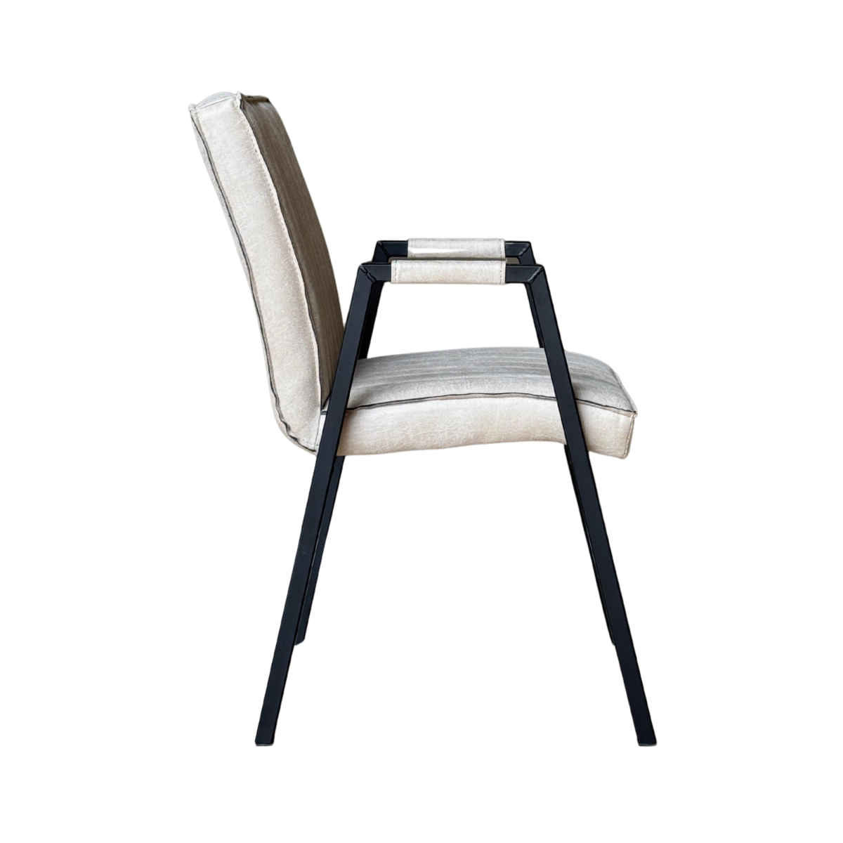 Eetkamerstoel Tivoli Bull | Beige | Met armleuning - Afbeelding 4
