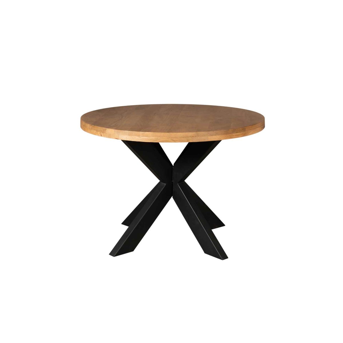 Eettafel Denver | Rond | Mangohout | 110 cm - Afbeelding 3