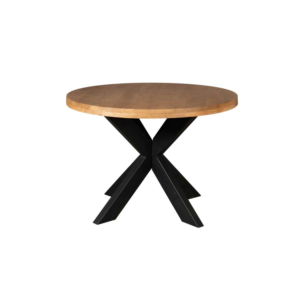 Eettafel Denver | Rond | Mangohout | 120 cm - Afbeelding 3
