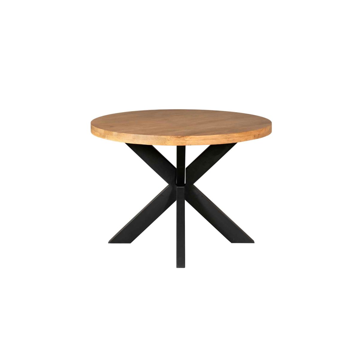 Eettafel Denver | Rond | Mangohout | 120 cm - Afbeelding 4