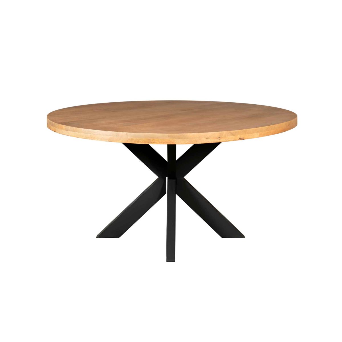 Eettafel Denver | Rond | Mangohout | 150 cm - Afbeelding 2