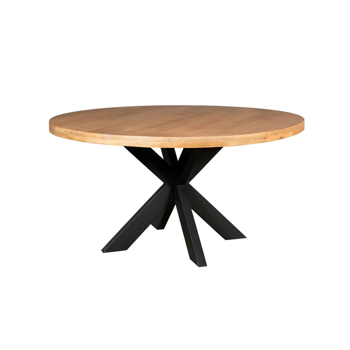 Eettafel Denver | Rond | Mangohout | 150 cm - Afbeelding 3