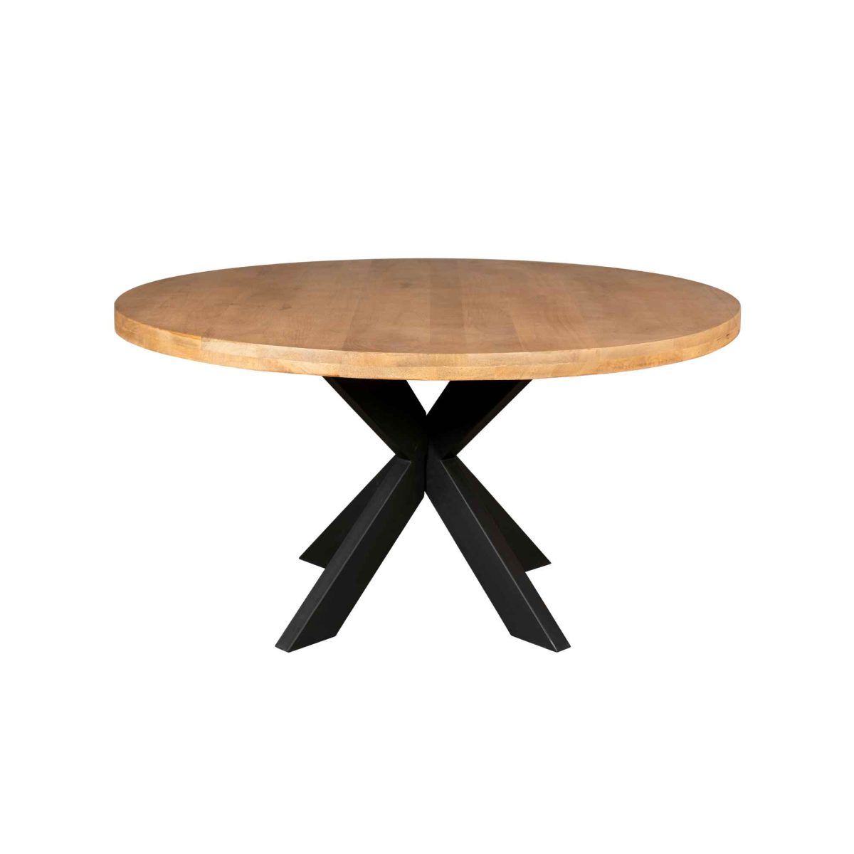 Eettafel Denver | Rond | Mangohout | 150 cm - Afbeelding 4