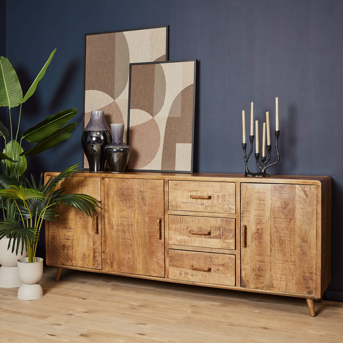 Dressoir Omaha | 220 cm - Afbeelding 1