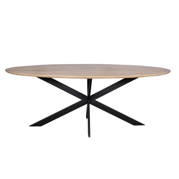 Eiken eettafel Ferris | Ovaal 280 cm | Naturel