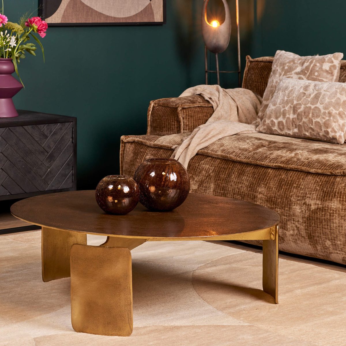 Ronde salontafel Darwin L - Afbeelding 1