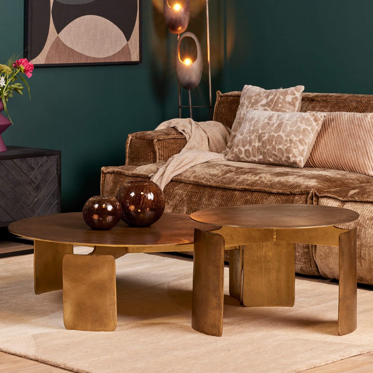 Ronde salontafel Darwin L - Afbeelding 2