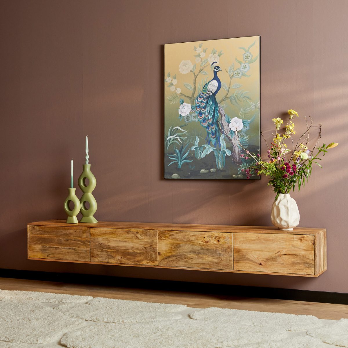 Zwevend tv-meubel Vision | 240 cm - Afbeelding 1