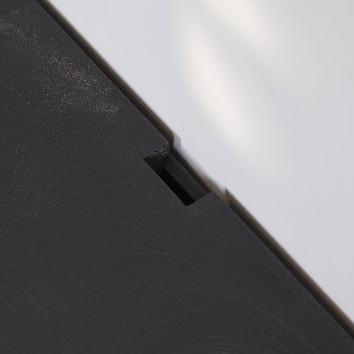 Zwevend tv-meubel Vision Black | 200 cm - Afbeelding 3