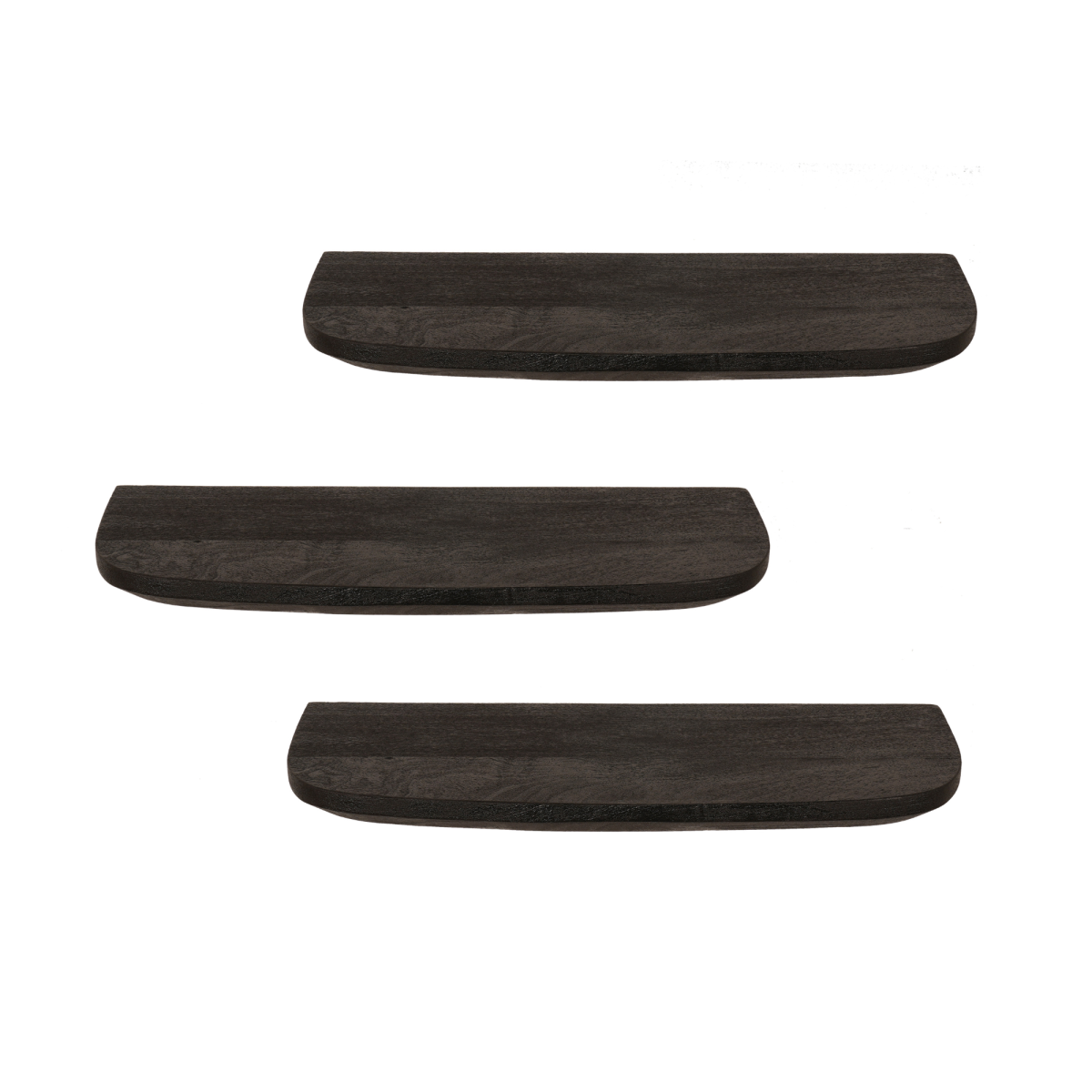 Wandplank Gusta Zwart | 60 cm | Set van 3 - Afbeelding 5