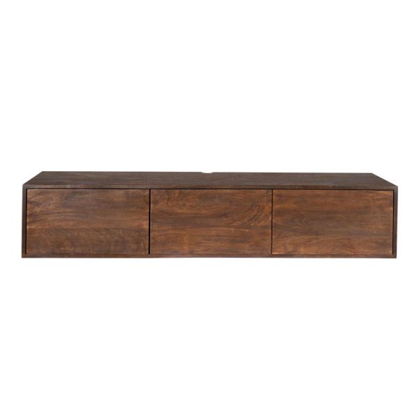 Zwevend tv-meubel Vision Brown | 160 cm