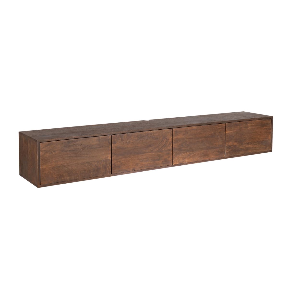 Zwevend tv-meubel Vision Brown | 200 cm - Afbeelding 3