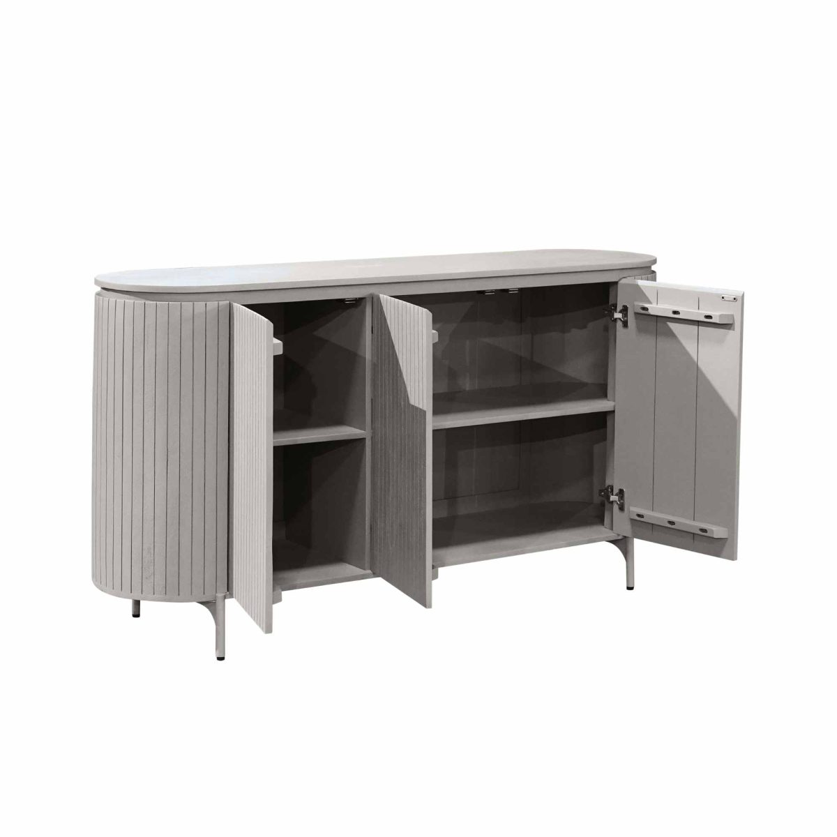 Dressoir Solana | 165 cm | Taupe - Afbeelding 4