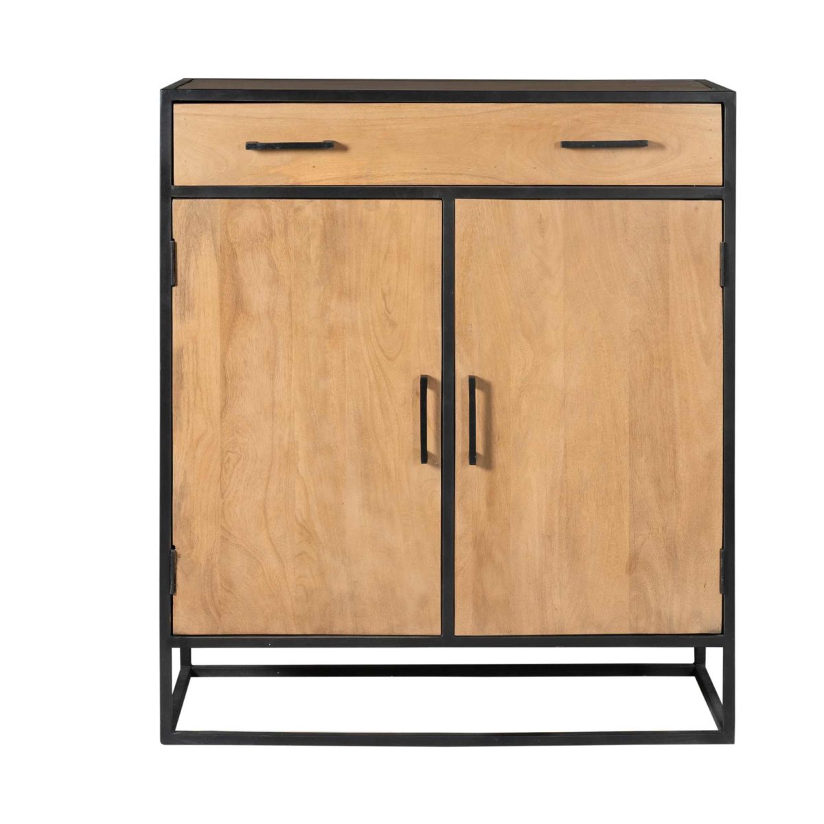 Kast Denver | Mangohout en staal | 100 cm - Afbeelding 6